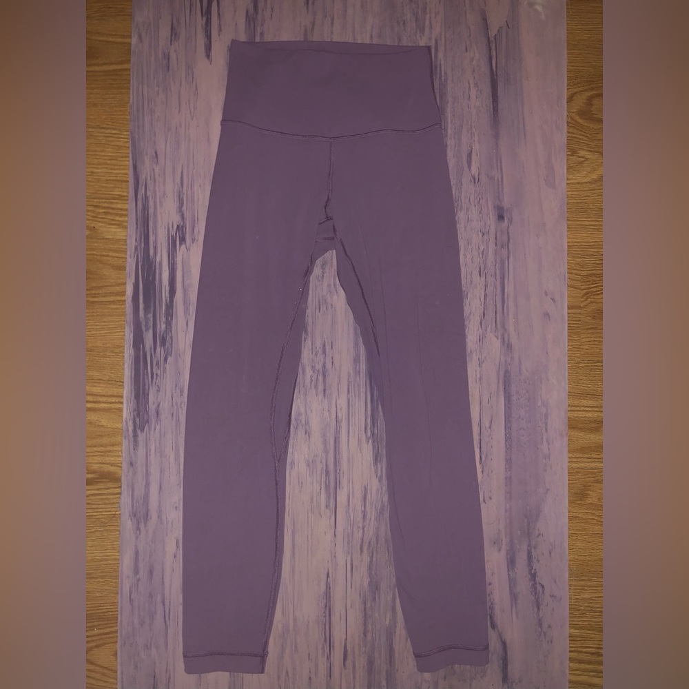 Lululemon Align High-Rise Pants, Purple Ash. Size 4. 25” length.